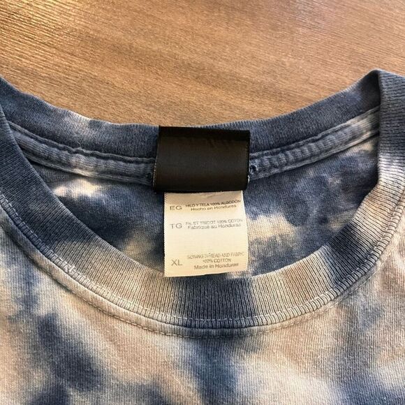 Lot of 2 NFL New England Patriots Tie Dye Graphic Tshirts Men XL Bin O-34 - Picture 7 of 8